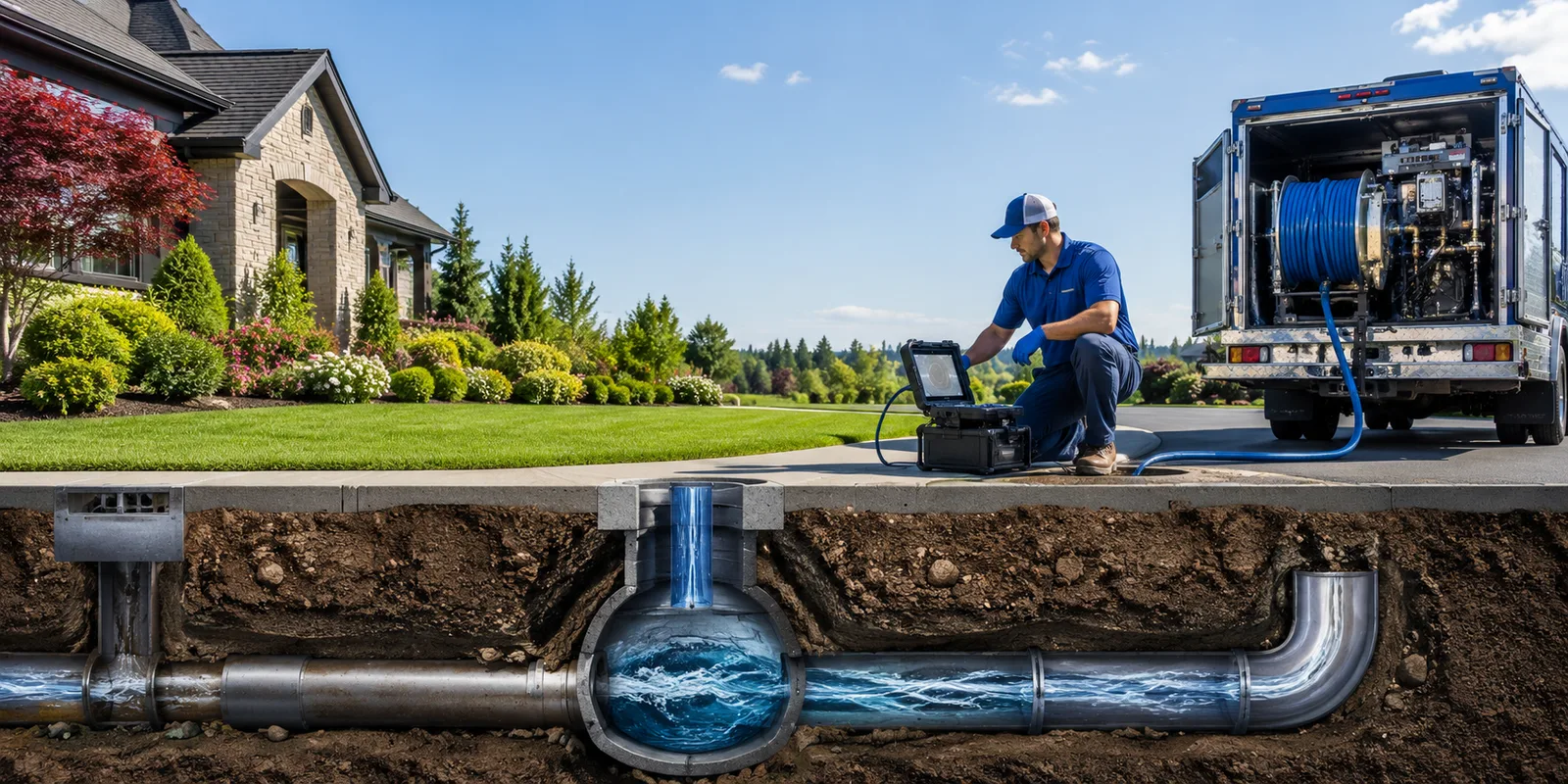 Drainage restoration information for Bevinsville, KY